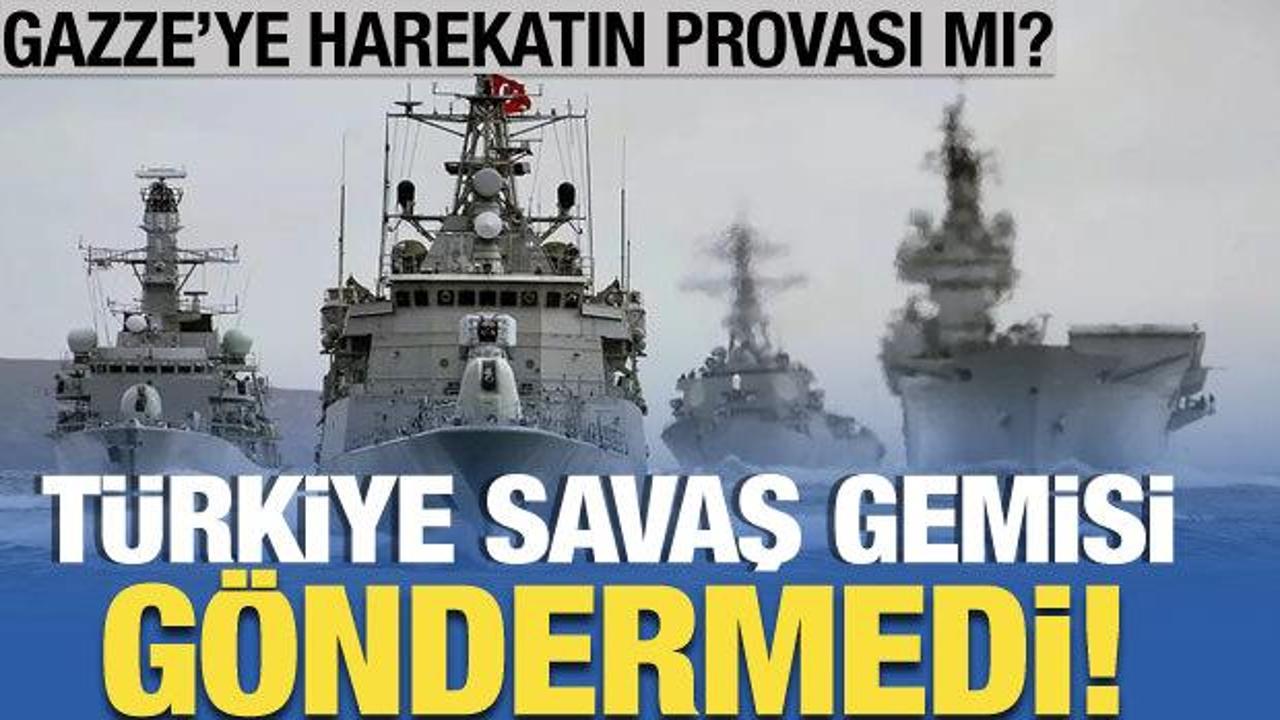 Gazze’ye harekatın provası! Türkiye NATO tatbikatına savaş gemisi göndermedi