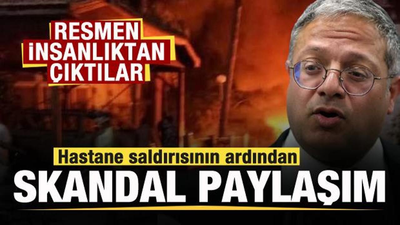 Hastane saldırısının ardından skandal paylaşım! Resmen insanlıktan çıktılar