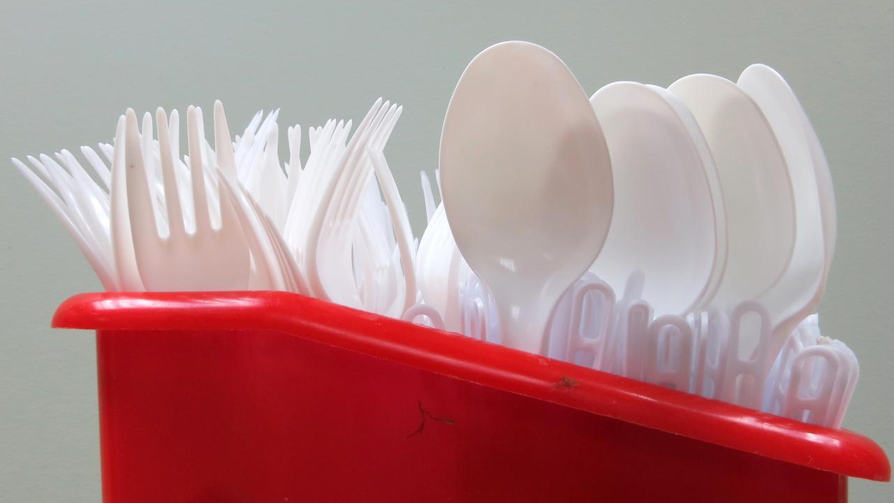 İngiltere’de tek kullanımlık plastik çatal, bıçak ve tabaklar yasaklandı