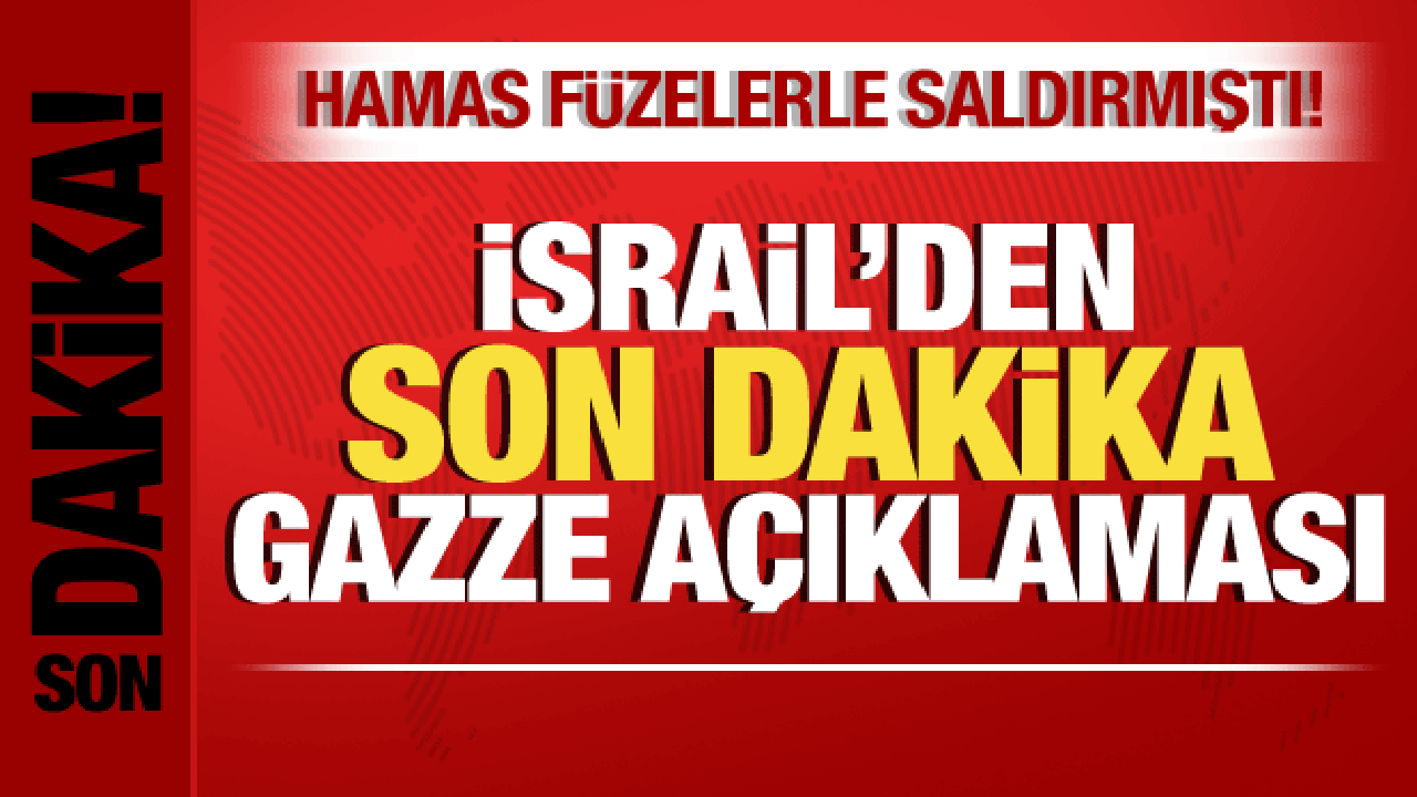 İsrail-Filistin savaşı: İsrail’den, Gazze açıklaması: Tam taarruza geçiyoruz!