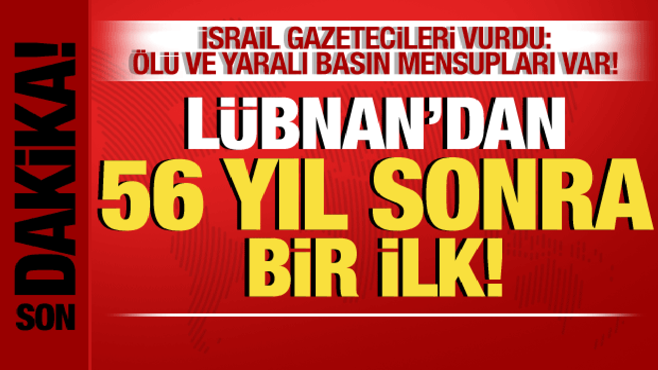 İsrail-Filistin savaşı: Lübnan, 56 yıl sonra ilk kez İsrail’e topçu ateşi açtı!