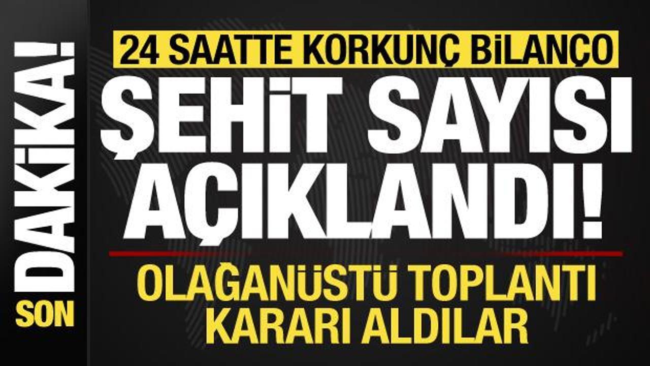 İsrail-Filistin savaşı son durum: 24 saatte katliam yaptılar, AB olağanüstü toplanıyor!