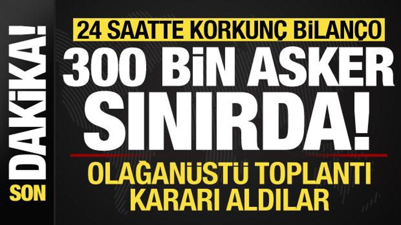 İsrail-Filistin savaşı son durum: 24 saatte korkunç bilanço, 300 bin asker sınırda…