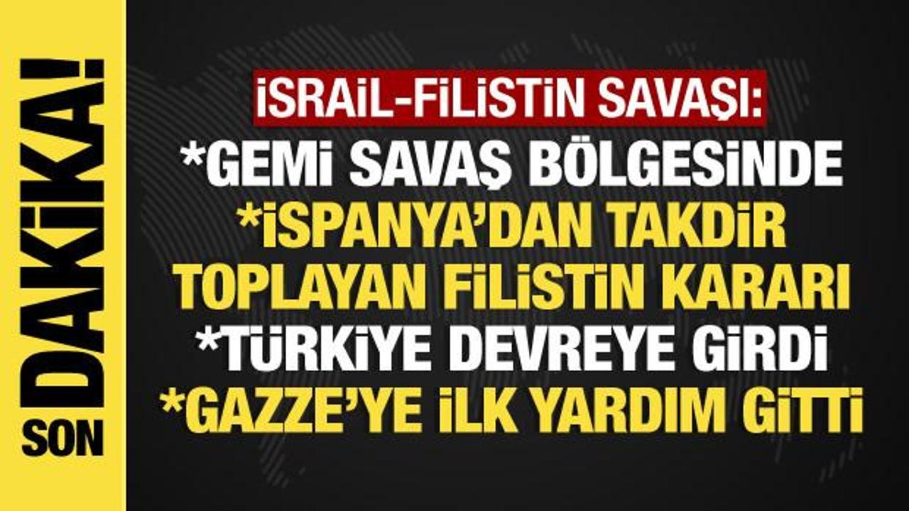 İsrail-Filistin savaşı: Türkiye devrede, İspanya’dan takdir toplayan Filistin kararı