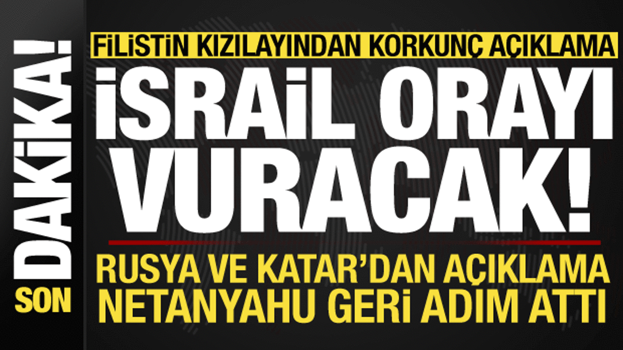 İsrail yine saldırdı: Çok sayıda şehit var! Netanyahu’dan geri adım, paylaşımını sildi…