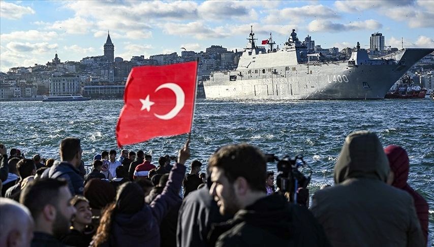 İstanbul Boğazı’nda tarihi gün | Türk donanması tarihinin en büyük geçit törenine hazırlanıyor (100 gemiye 14 savaş uçağı eşlik edecek)