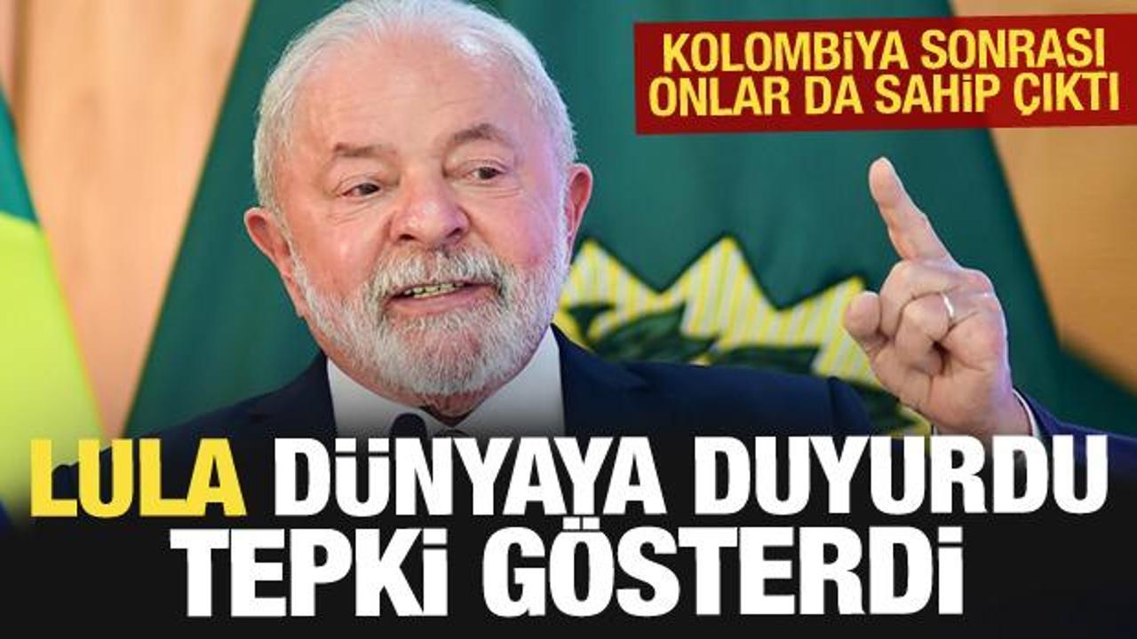 Kolombiya sonrası Brezilya da Gazze’ye sahip çıktı! Lula sessizliğini bozdu