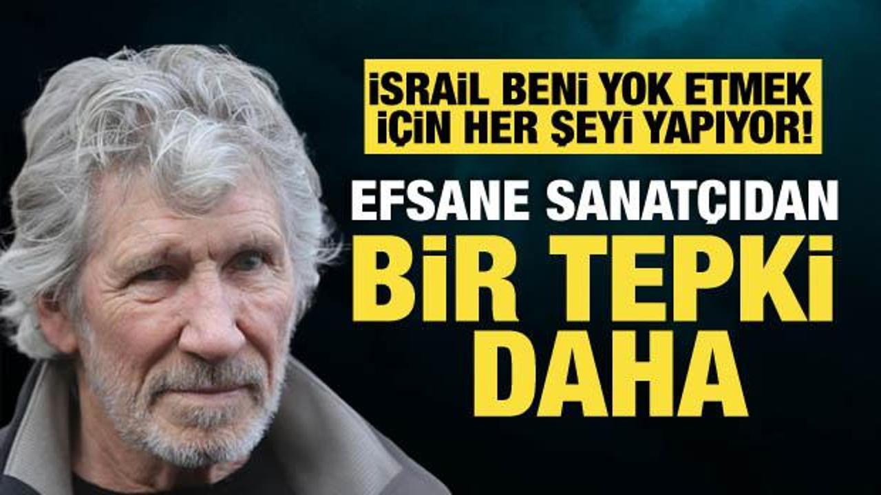 Roger Waters, İsrail’in katliamına sessiz kalmadı