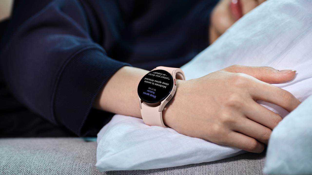 Samsung, uyku apnesi özelliğini Galaxy Watch’a sunacak!