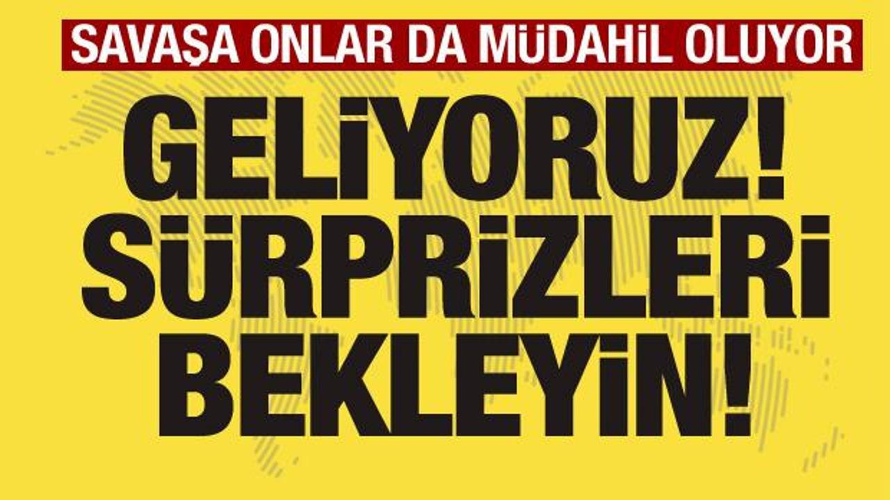 Savaşa onlar da müdahil oluyor! İsrail’e tehdit: Geliyoruz! Sürprizleri bekleyin