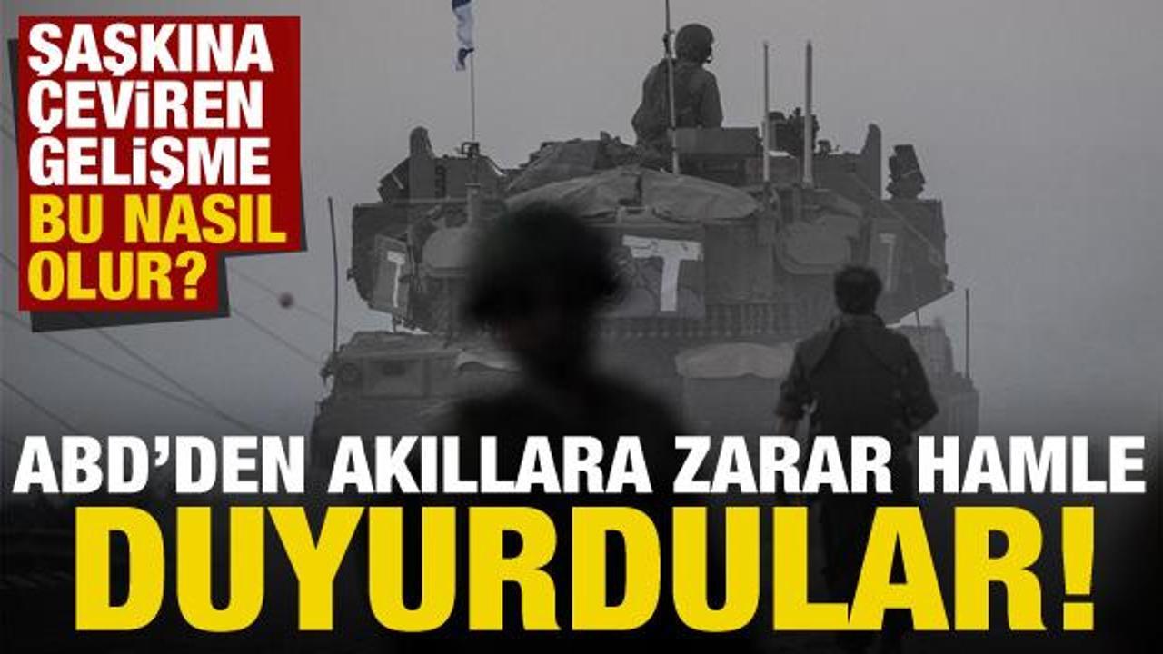 Son dakika: ABD’den akıllara zarar ‘Gazze’ hamlesi! Basın duyurdu: Bu nasıl olur?