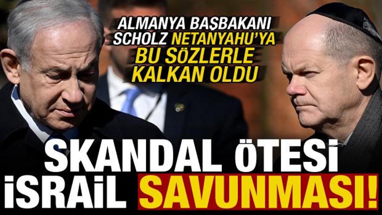 Son dakika: Almanya Başbakanı Scholz’dan İsrail katliamı sonrası skandal ötesi sözler!