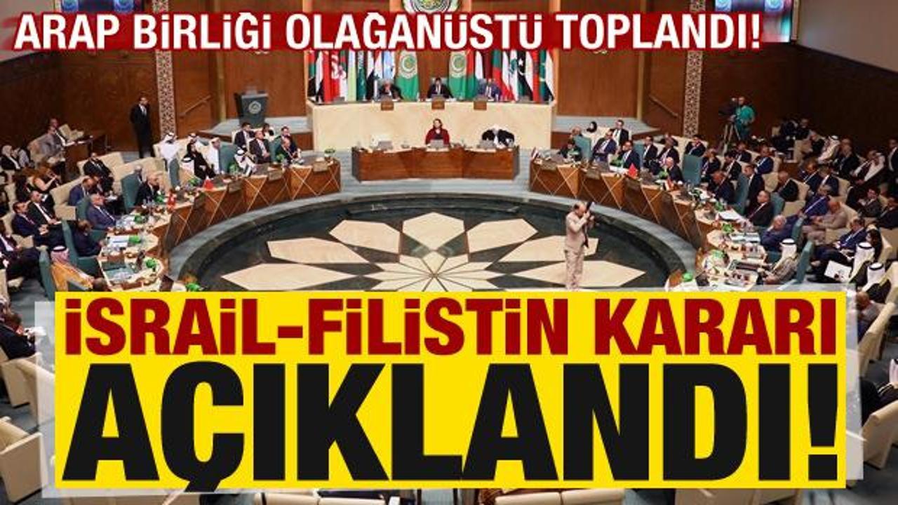 Son dakika: Arap Birliği olağanüstü toplandı! ‘Acil’ ve ‘etkin’ müdahale mesajı…