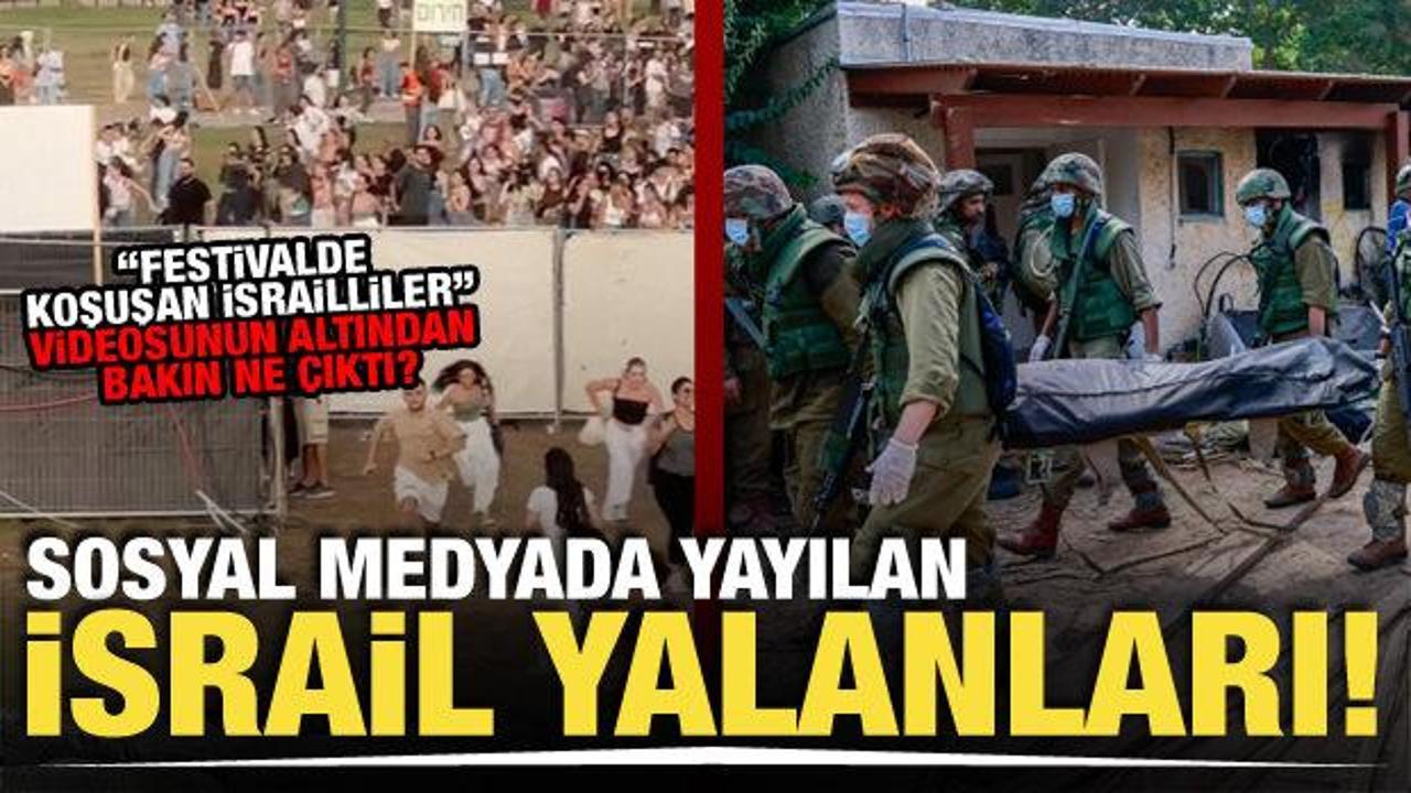 Sosyal medyada yayılan İsrail yalanları! İletişim Başkanlığı doğrularını paylaştı