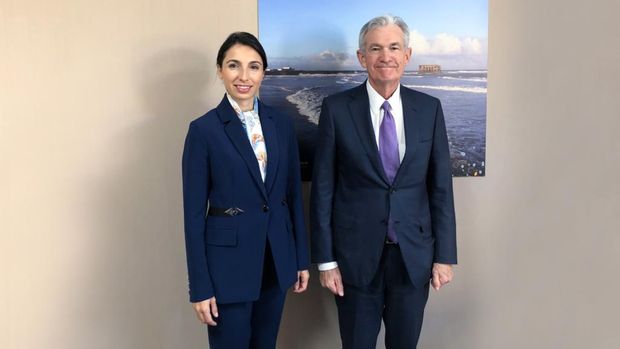 TCMB Başkanı Erkan, Fed Başkanı Powell ile görüştü