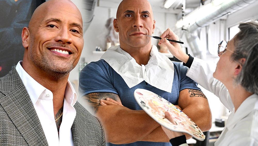 Tepkilerin odağındaki müze Dwayne Johnson’ın balmumu heykelini düzeltti