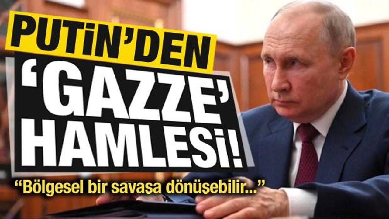 Vladimir Putin’den ‘Gazze’ hamlesi!