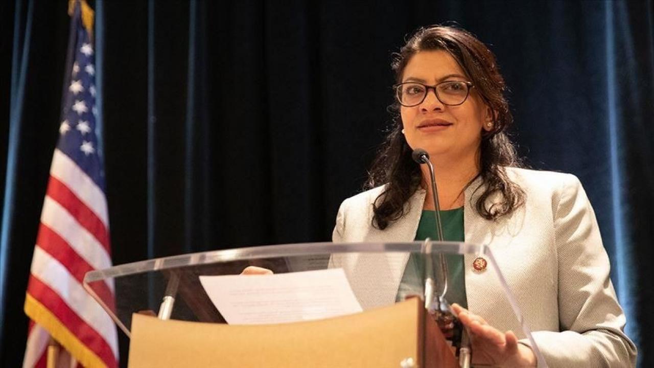 ABD Kongresi’nin Filistin asıllı Meclisi Üyesi Rashida Tlaib’e sansür!