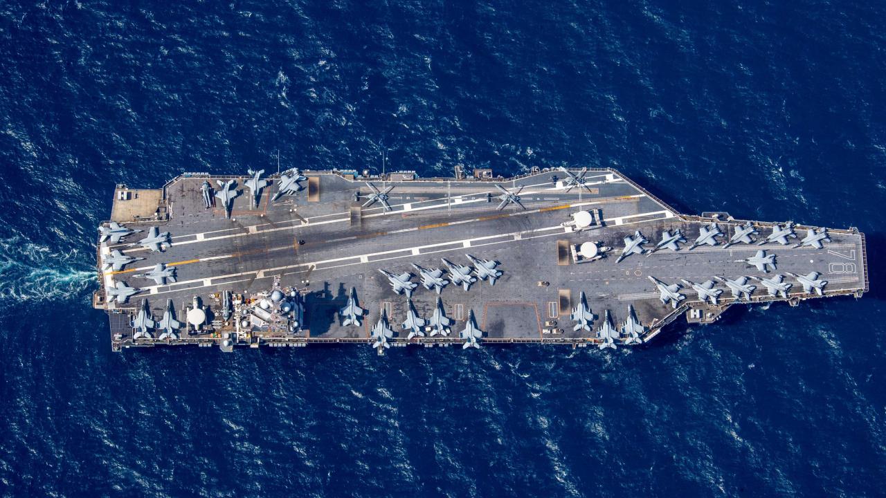 ABD, USS Gerald R. Ford’un Akdeniz’deki görev süresini uzattı