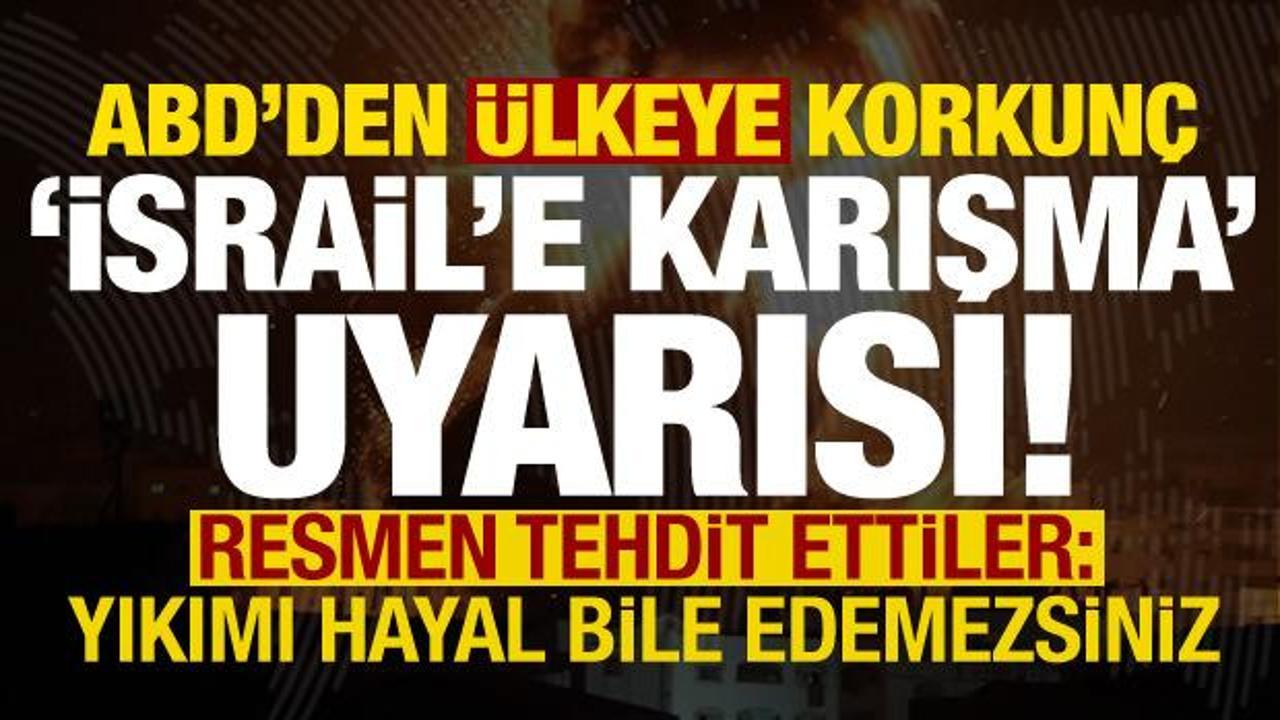 ABD’den ‘Lübnan’a korkunç İsrail’e karışma uyarısı: Yıkımı hayal bile edemezsiniz!