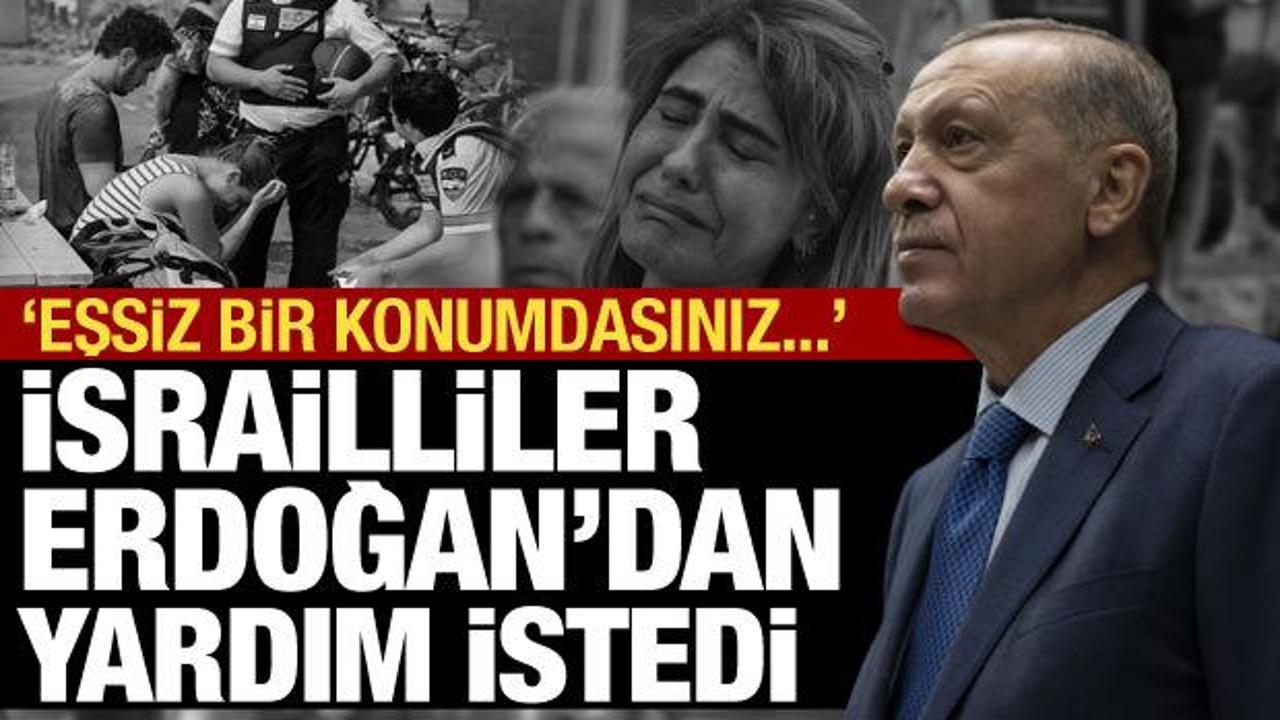 Aileleri rehin olan İsraillilerden Cumhurbaşkanı Erdoğan’a mektup: Eşsiz konumdasınız