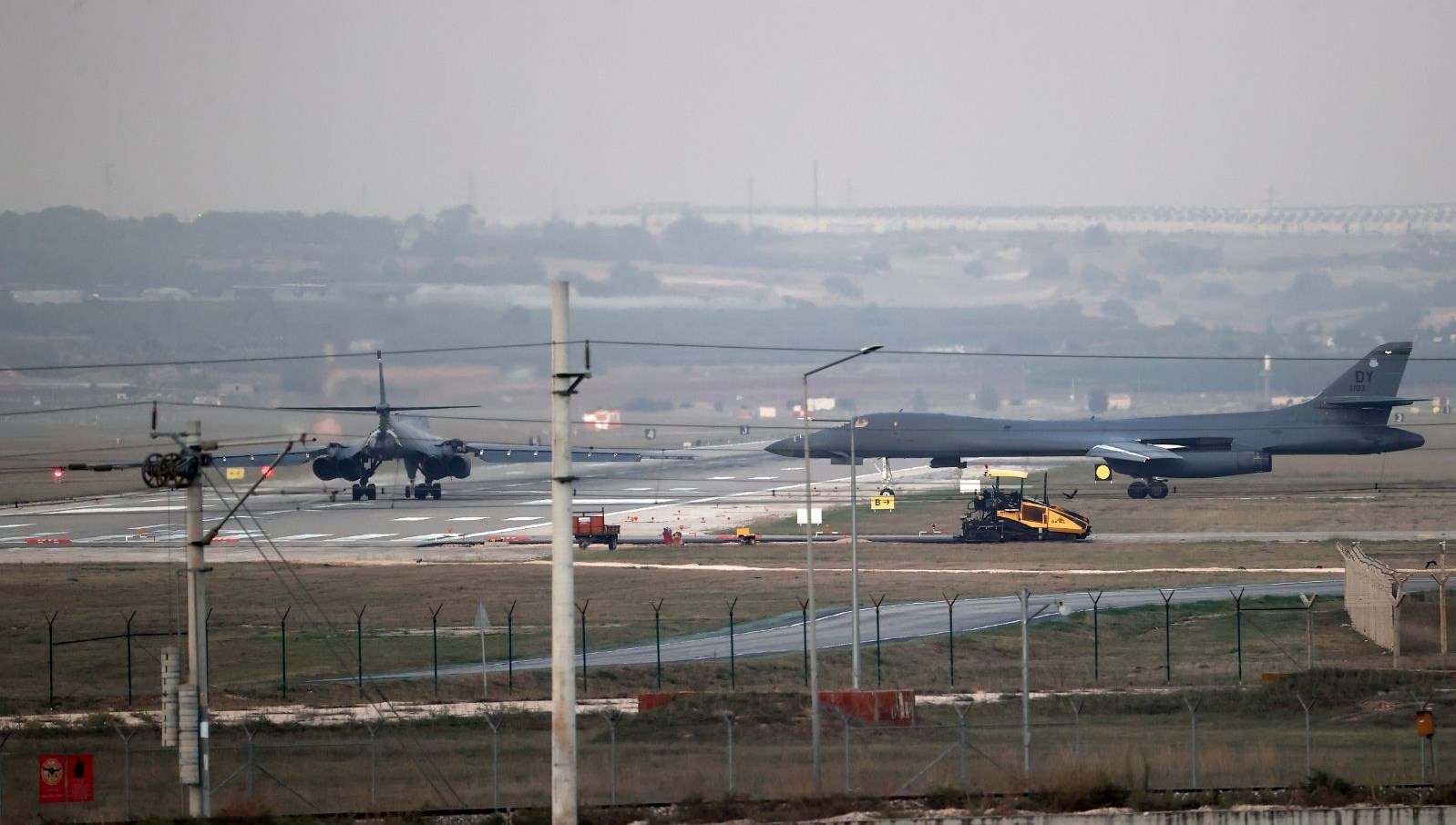 Amerikan B-1B Lancers uçakları eğitim görevi için İncirlik Hava Üssü’nde