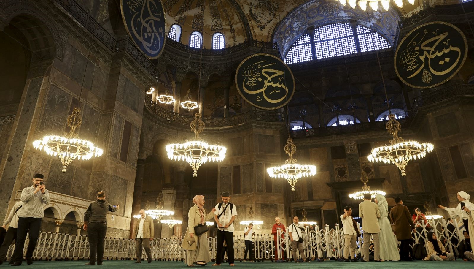 Ayasofya’nın restorasyon hazırlığında sona gelindi