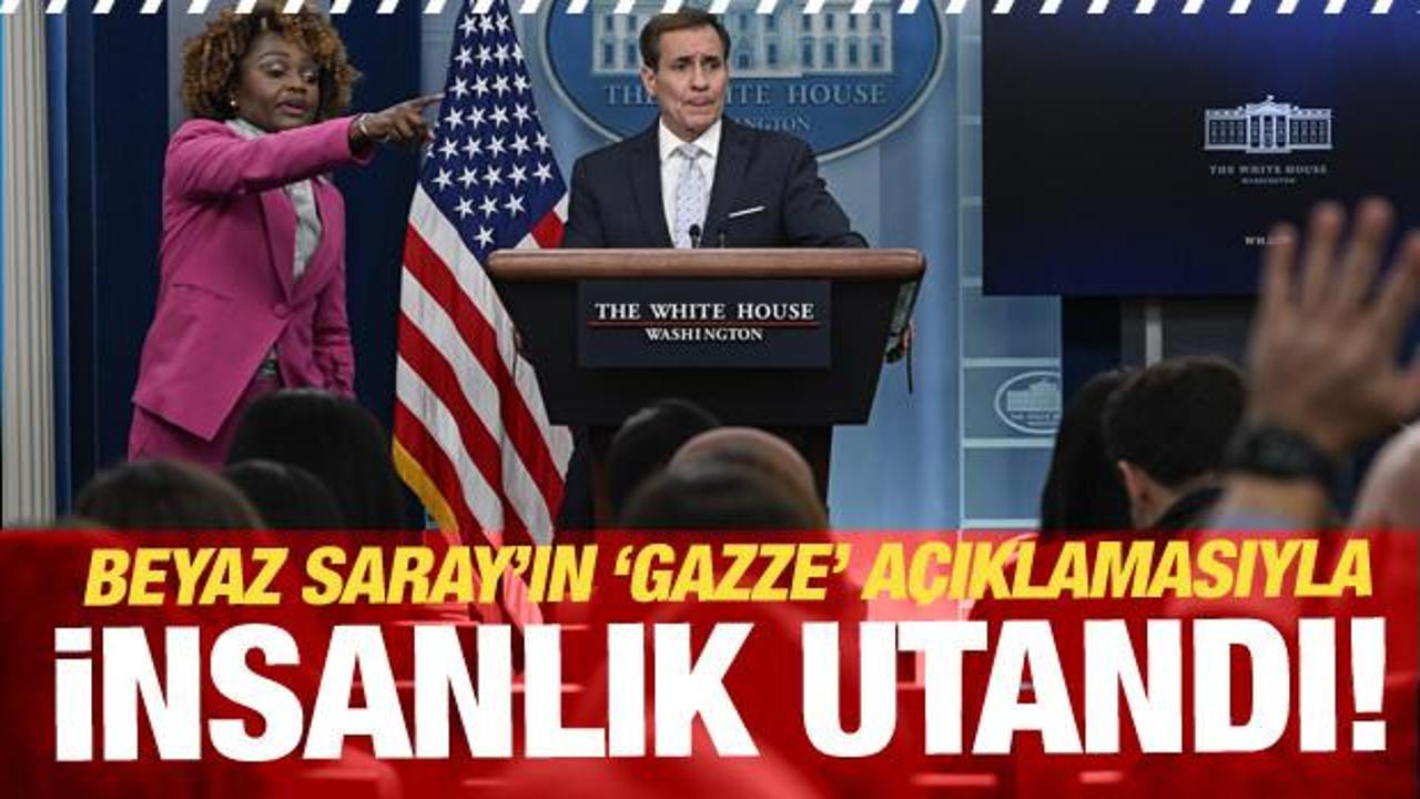 Beyaz Saray’dan Gazze’deki çocuklar için insanlığı utandıran açıklama