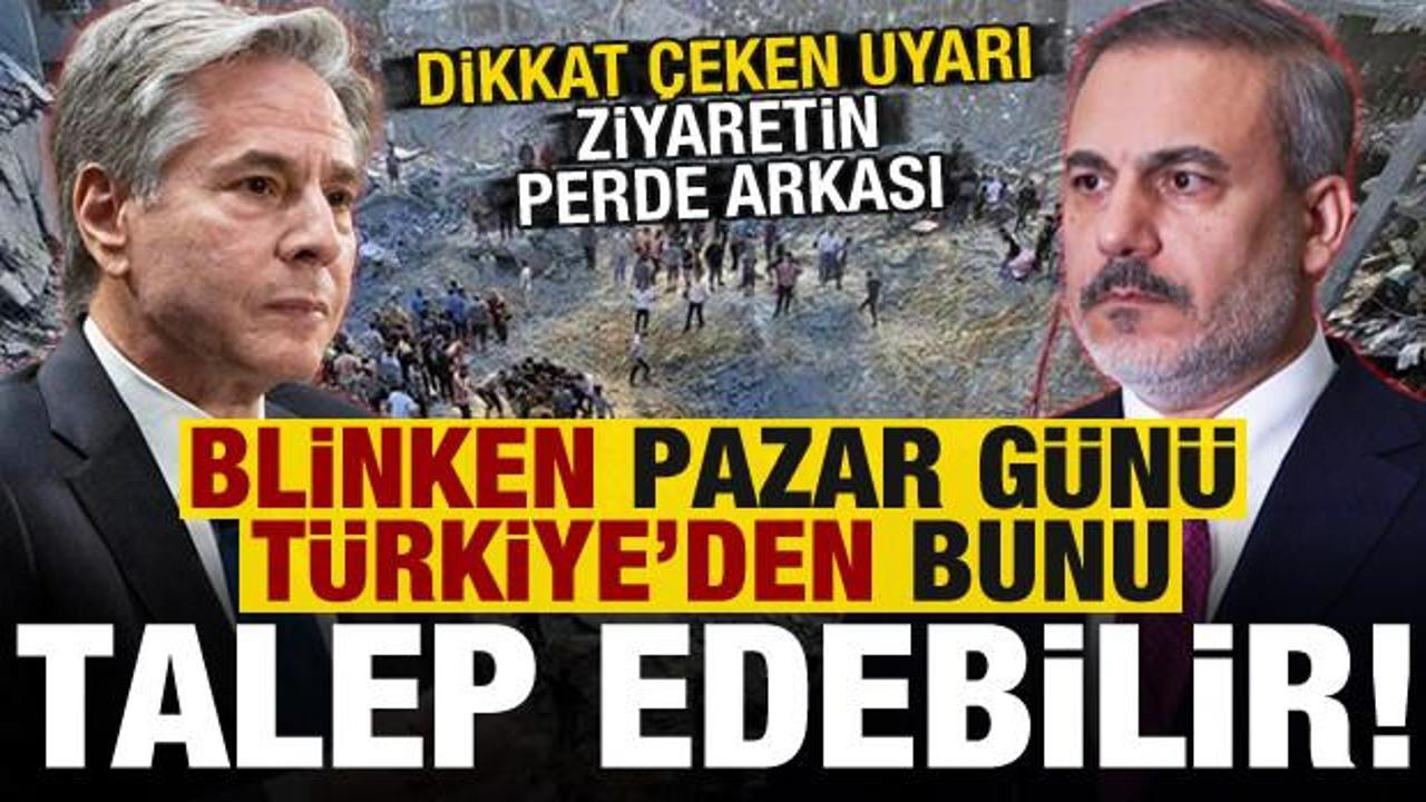 Cihat Yaycı’dan dikkat çeken uyarı: Blinken, pazar günü Türkiye’den bunu talep edebilir!