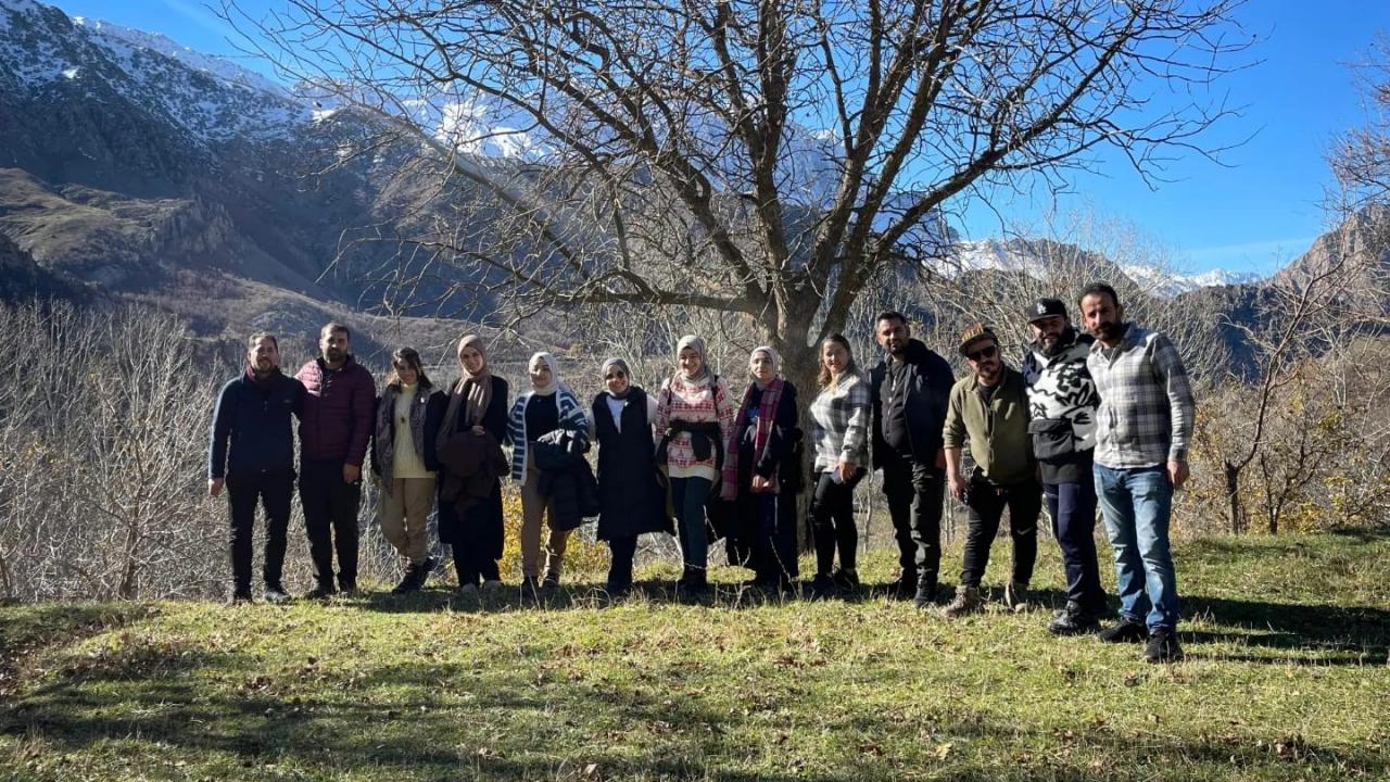 Doğaseverler’den Hakkari’nin Yüksekova ilçesine bağlı Doski vadisi büyük ilgi!