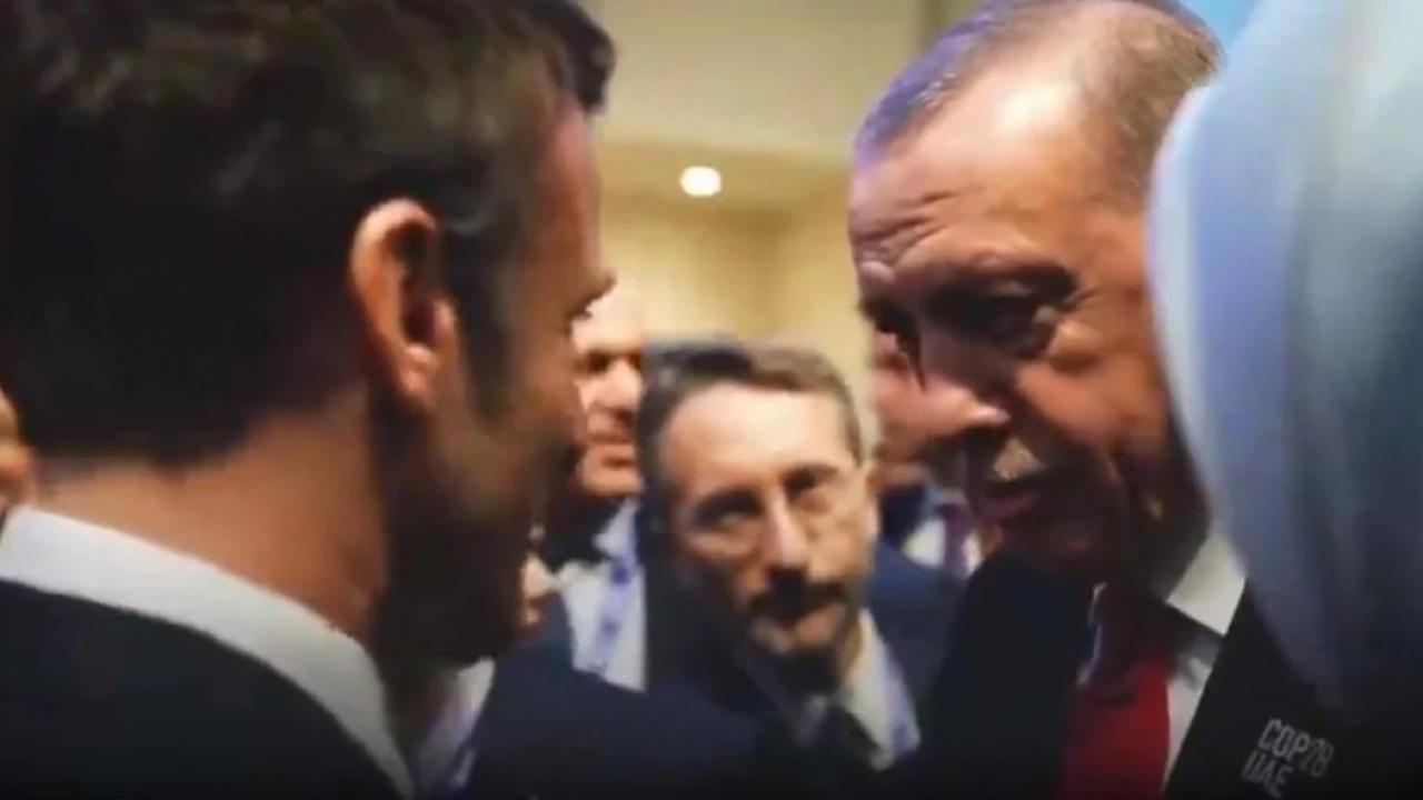 Erdoğan ile Macron COP28’de Gazze’yi konuştu