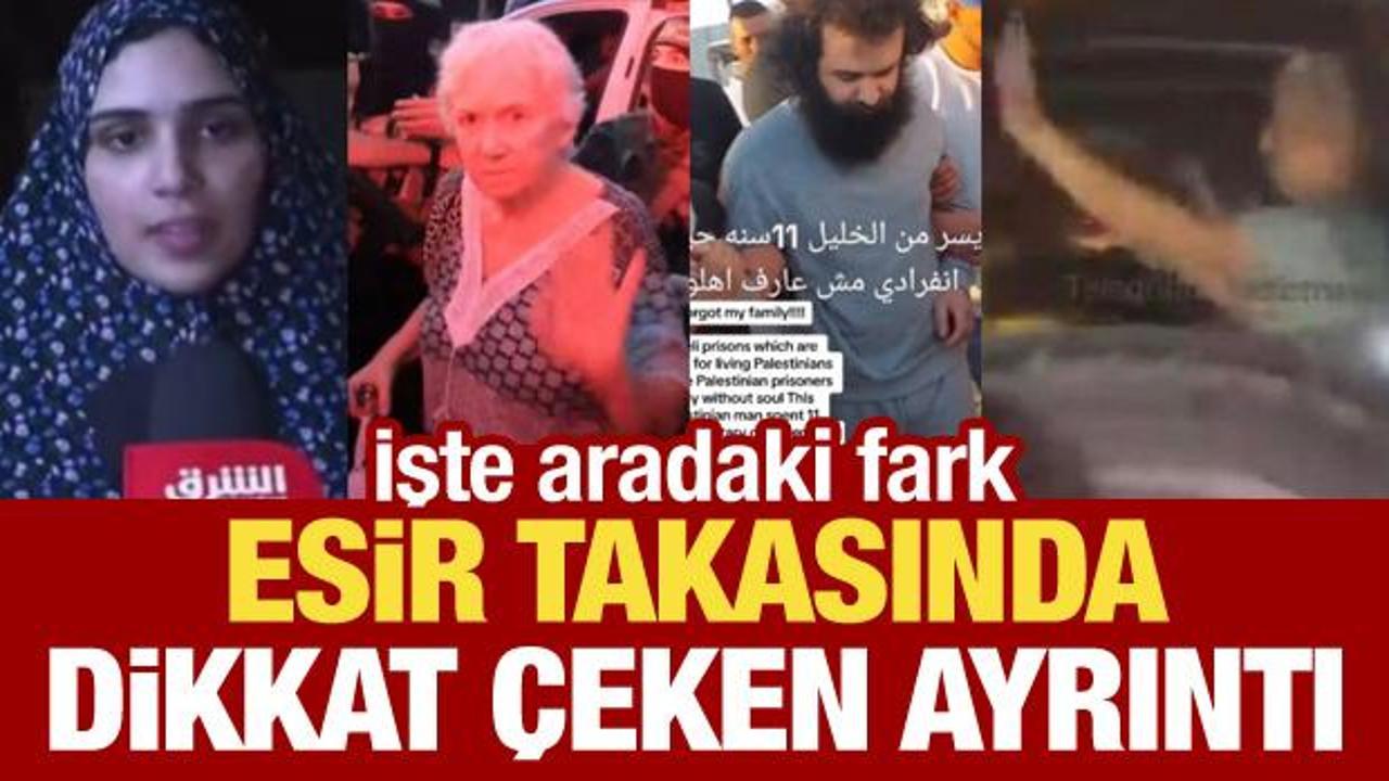 Esir takasında dikkat çeken ayrıntı: İşte Kassam Tugayları ile İsrail arasındaki fark!