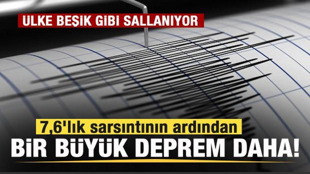 Filipinler beşik gibi! 7,6’lık depremden sonra bir büyük sarsıntı daha!