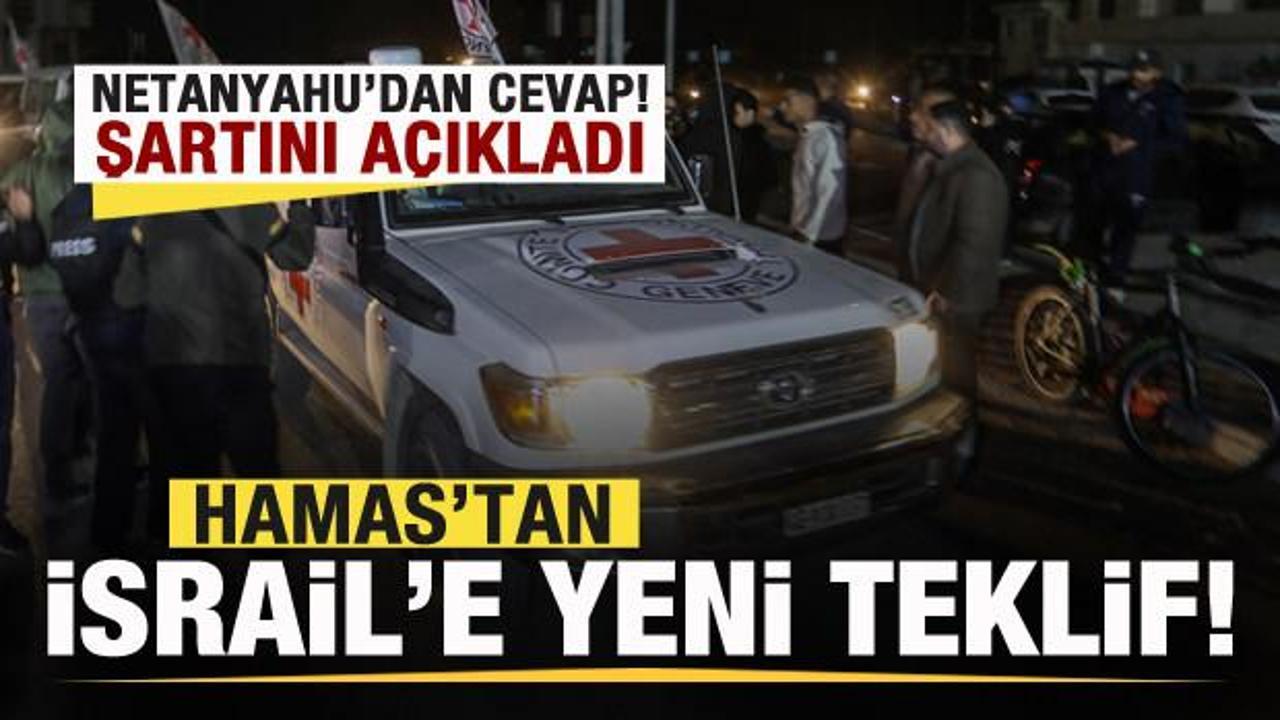 Gazze’de flaş gelişme! Hamas’tan İsrail’e yeni teklif! Netanyahu şartını açıkladı