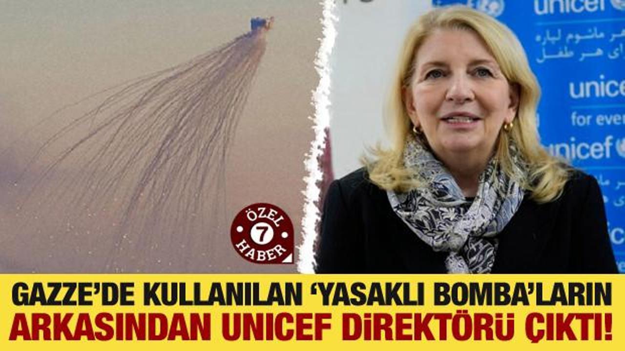 Gazze’de kullanılan ‘yasaklı bomba’ların arkasından BM UNICEF’in silah baronu çıktı!