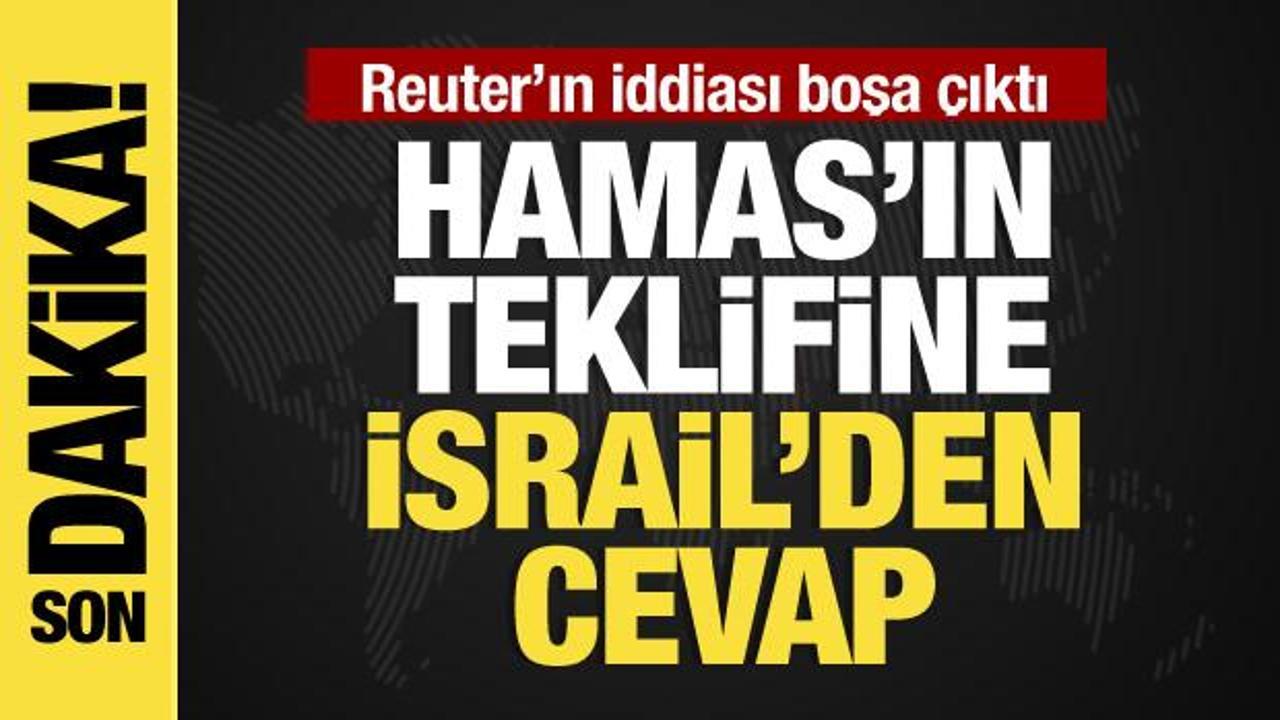 Hamas’ın esir takası teklifine İsrail’den son dakika cevap geldi