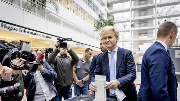 Hollanda’daki seçimlerde Wilders’ın partisi önde