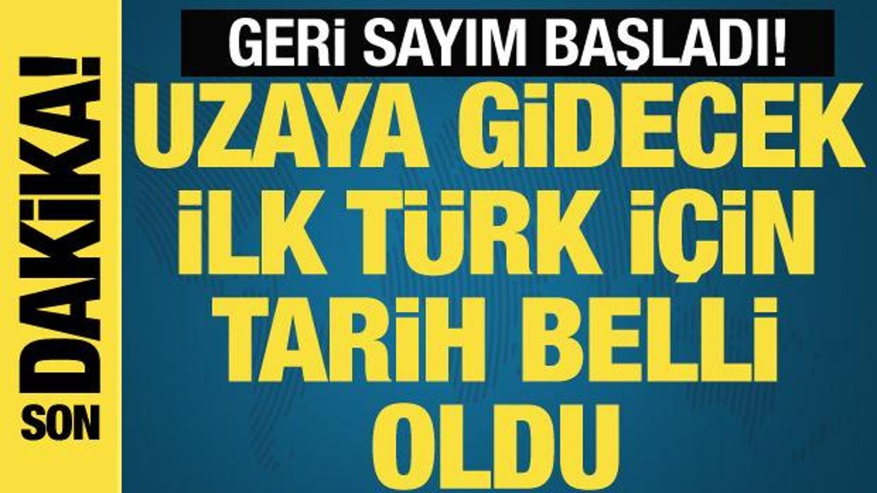 İlk uzay yolculuğu’nun tarihi belli oldu!