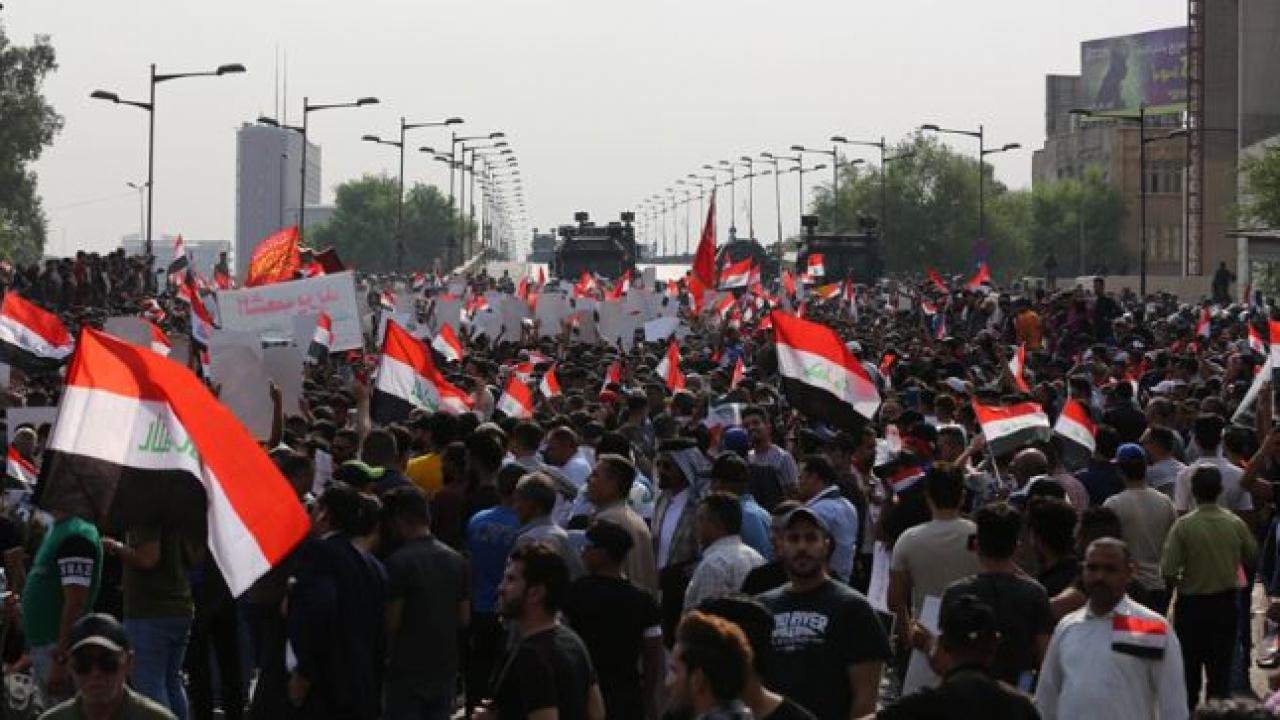 Irak’a sürpriz ziyaret yapan Blinken’e protesto