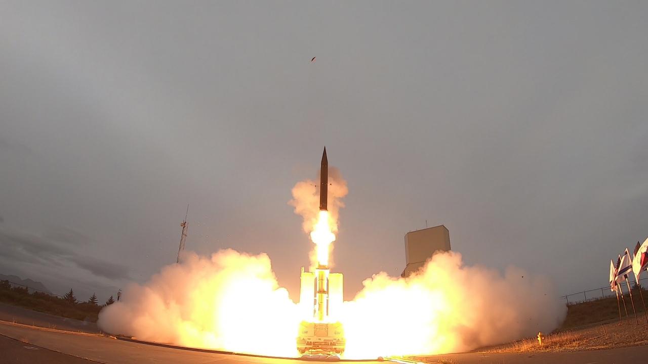 İsrail, Arrow füze savunma sistemini ilk defa kullandı