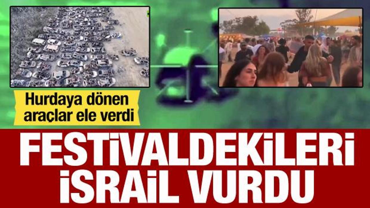 İsrail basını açıkladı: Festivaldeki gençleri İsrail vurdu