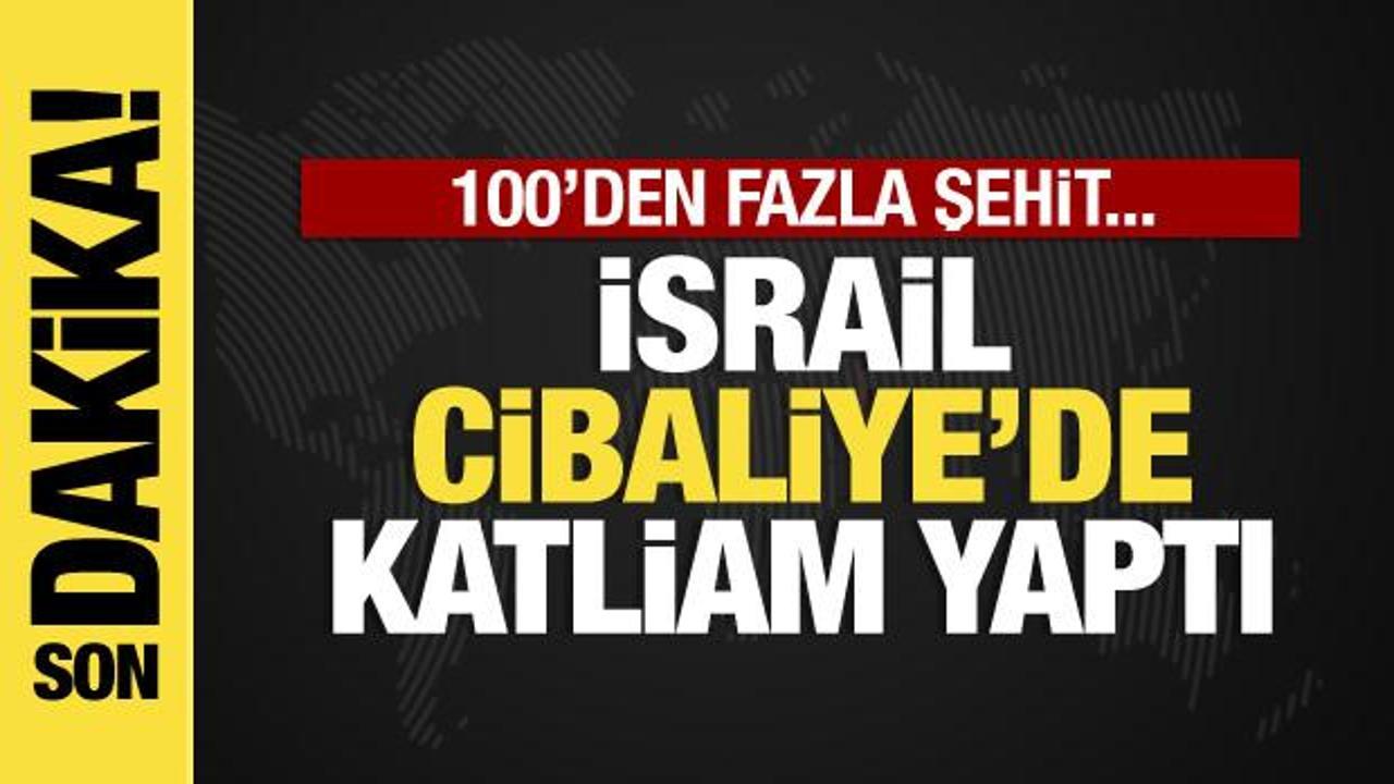 İsrail Cibaliya Mülteci Kampı’nda katliam yaptı: 100’den fazla şehit