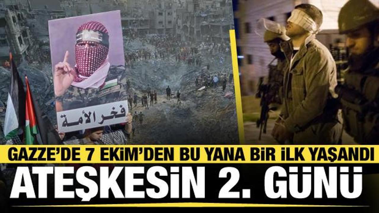 İsrail esir listesini aldı, ateşkes devam ediyor… Gazze’de 7 Ekim’den bu yana bir ilk!