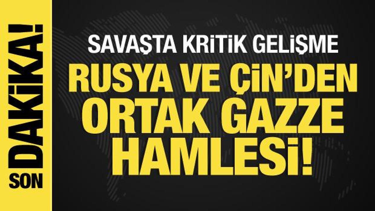 İsrail-Filistin savaşında 36. gün: Rusya ve Çin’den ortak Gazze hamlesi