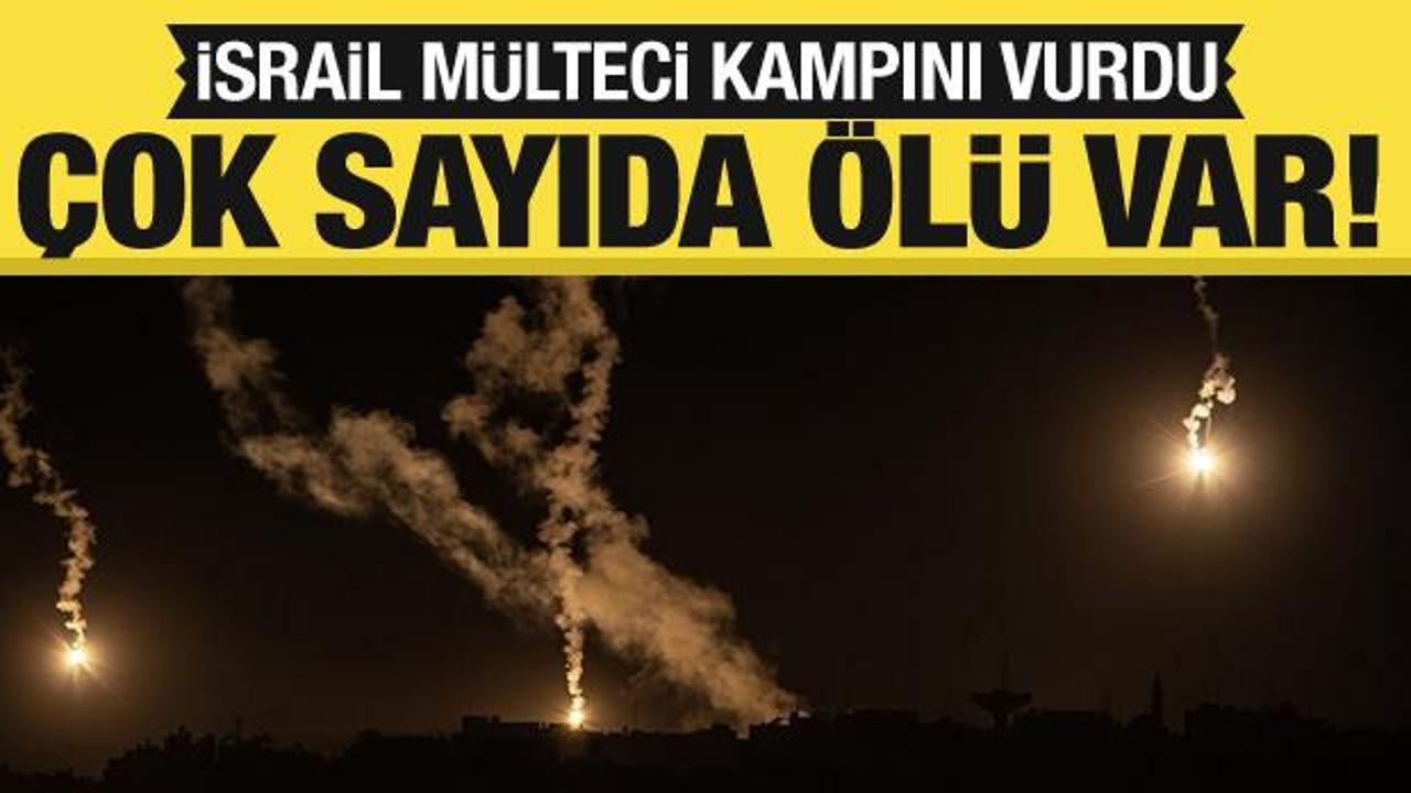 İsrail-Filistin savaşında 45.gün! İsrail Mülteci Kampı’nı vurdu! Çok sayıda ölü var