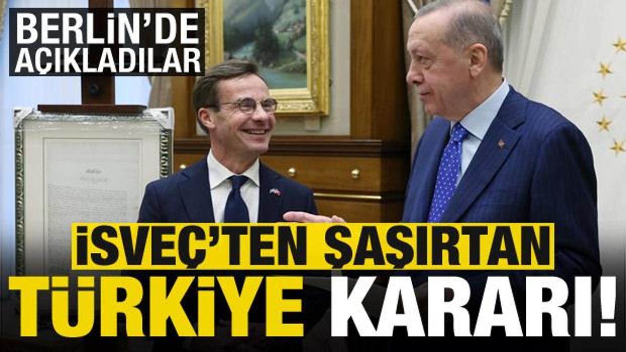 İsveç’ten şaşırtan ‘Türkiye’ kararı!