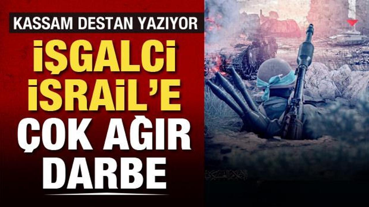 Kassam Tugayları destan yazıyor: Gazze’de çok sayıda İsrail askerini öldürdük