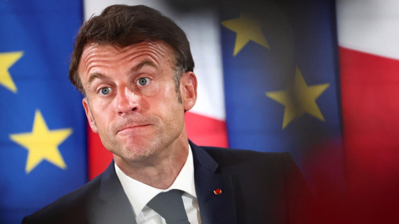 Macron’dan skandal Gazze açıklaması: Çabalıyoruz