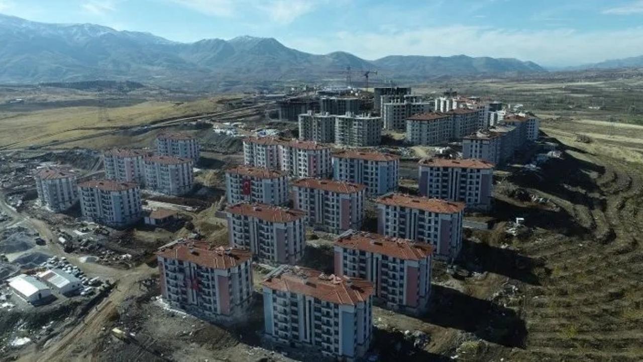 Malatya’da 350 deprem konutu teslimata hazırlanıyor