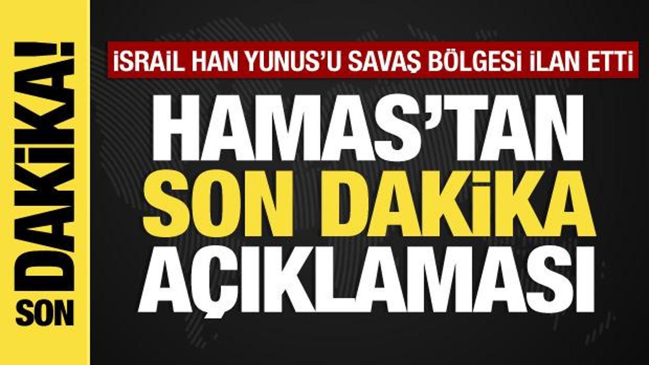 Saldırılar yeniden başlamıştı: Hamas’tan son dakika açıklaması